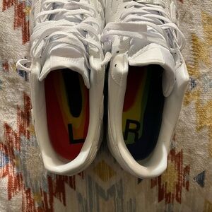 White Nike CPFM never worn, run a little big no box